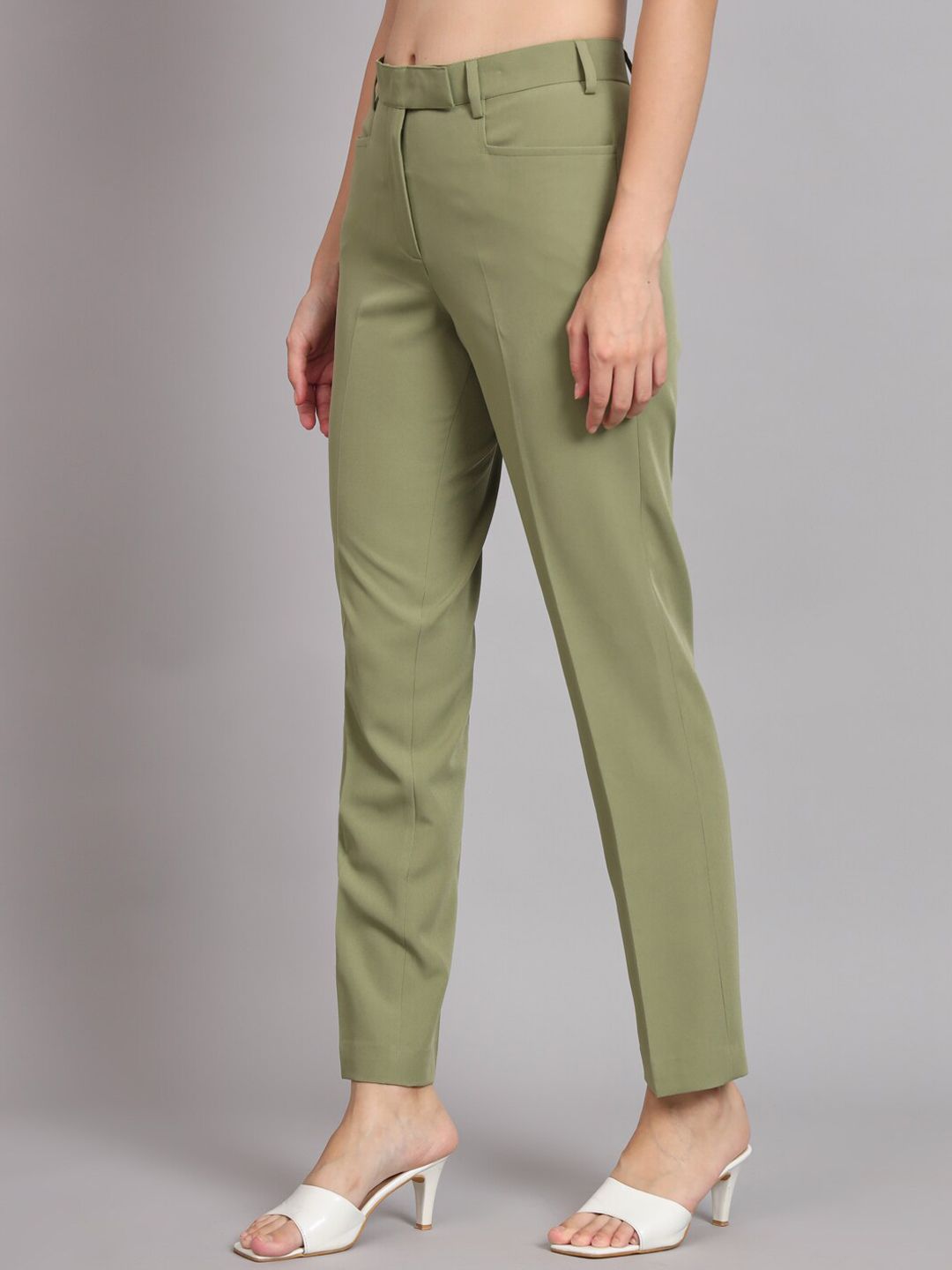 Women Original Mid-Rise Easy Wash Trousers