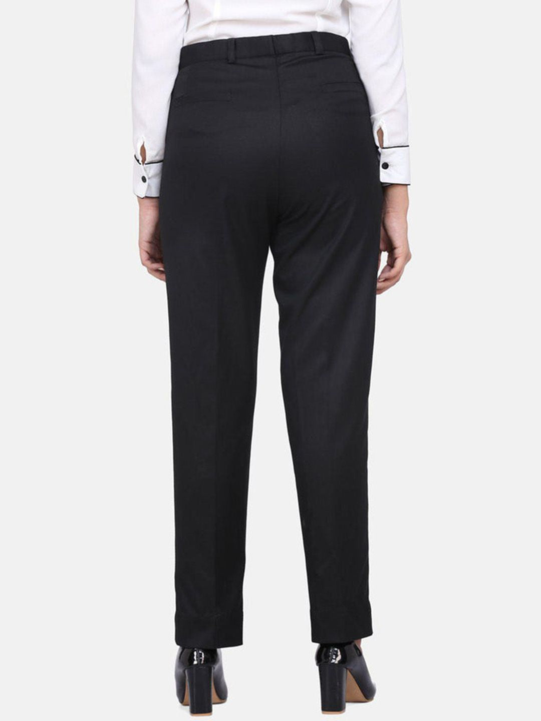 Women Mid-Rise Original Easy Wash Trousers