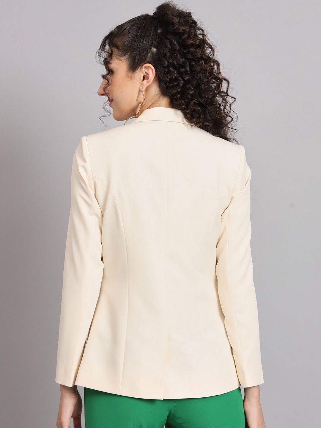 Women Notched Lapel Comfort-Fit Blazers