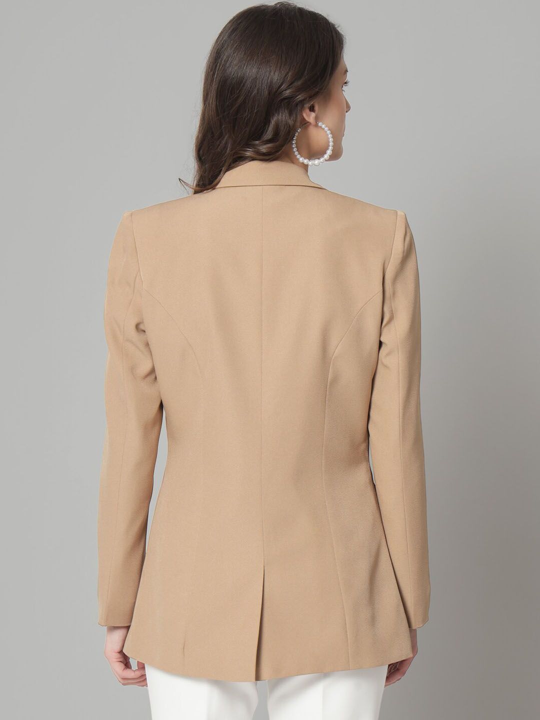 Women Single Breasted Formal Blazer