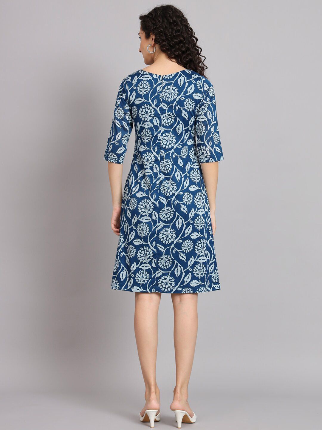 Women Floral Printed A-Line Dress