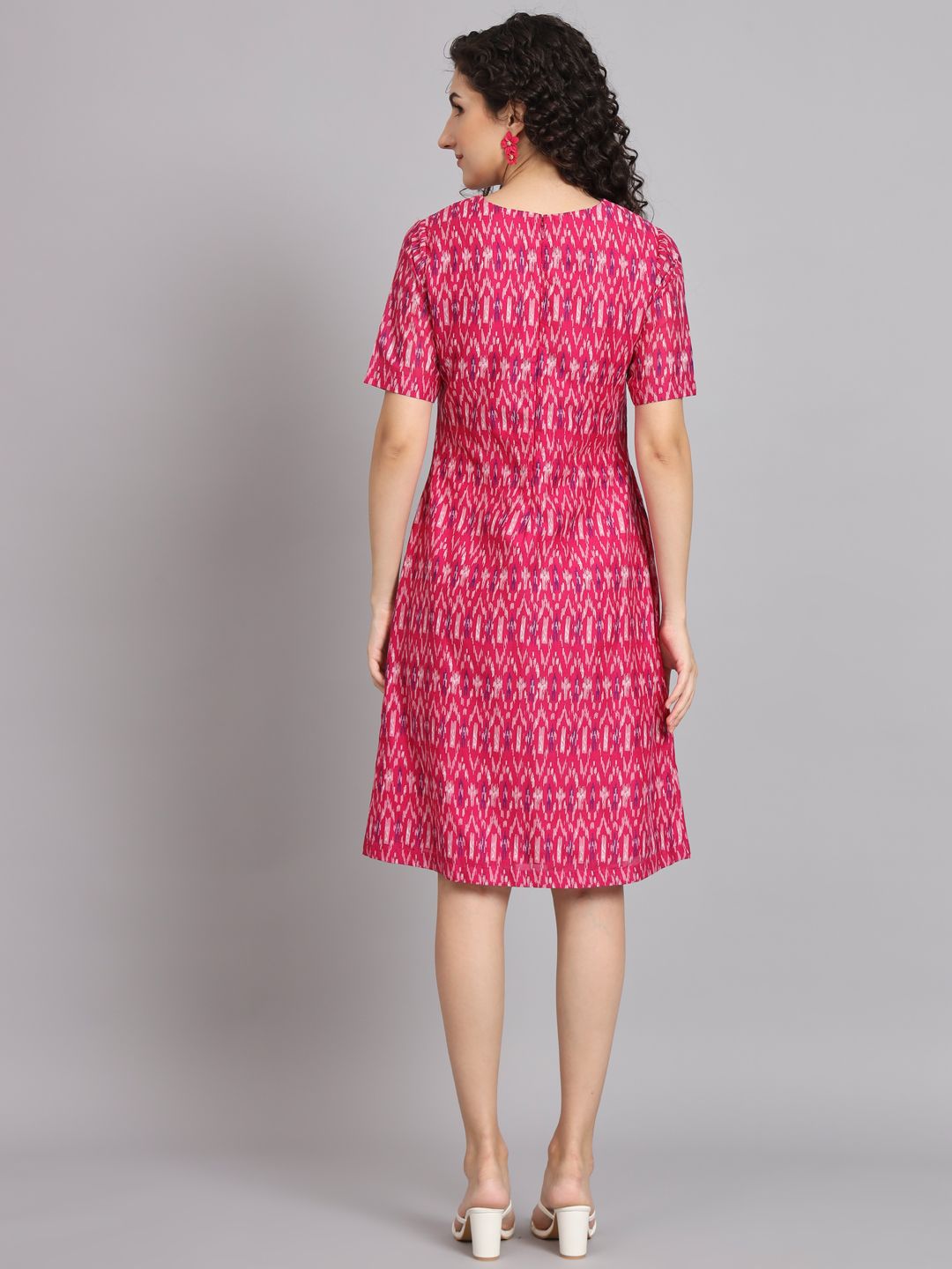 Women Printed A-Line Dress