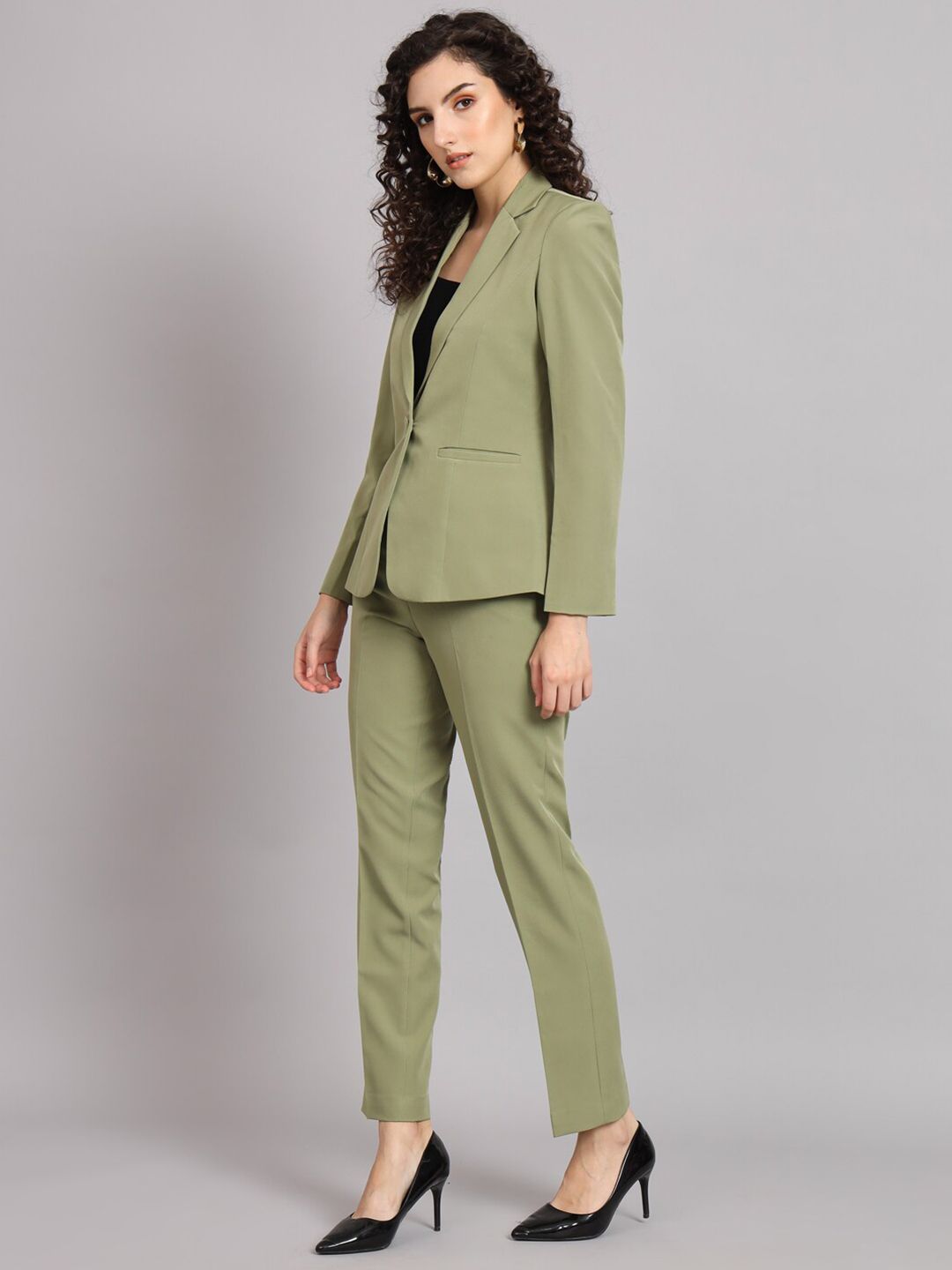 Women Single-Breasted 2-Piece Formal Suit
