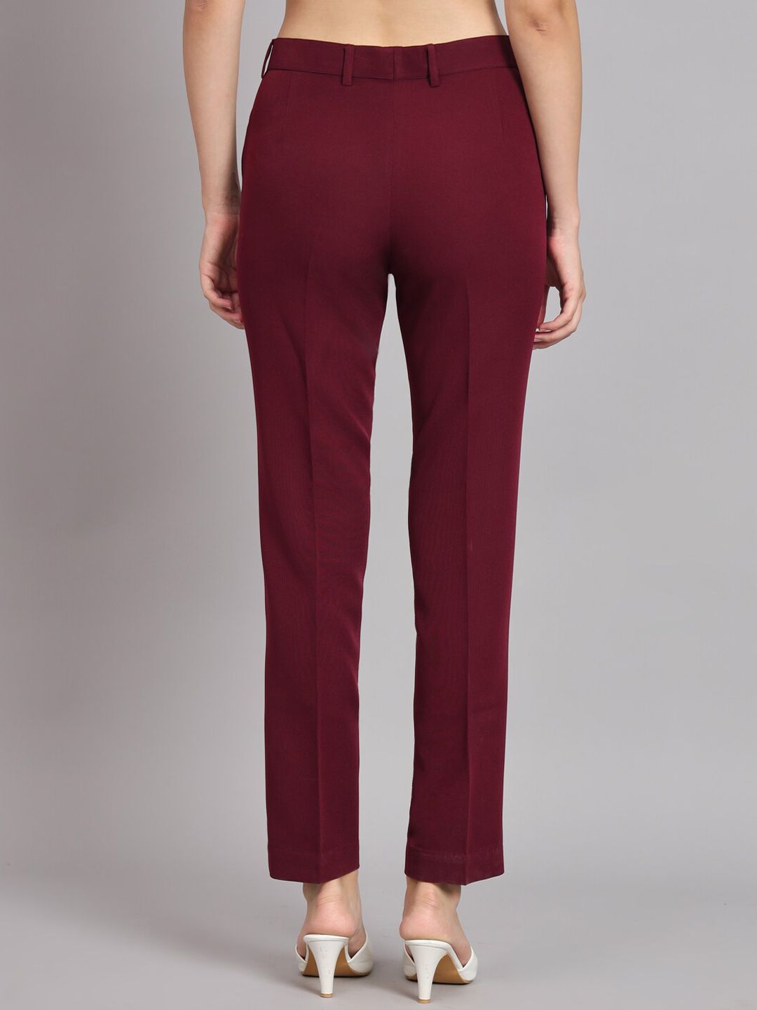 Women Mid-Rise Original Easy Wash Trousers