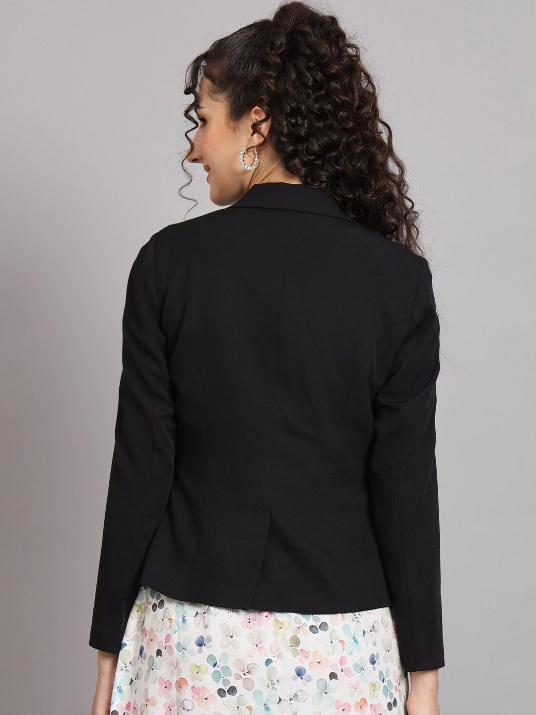 Women Notched Lapel Comfort-Fit Blazers