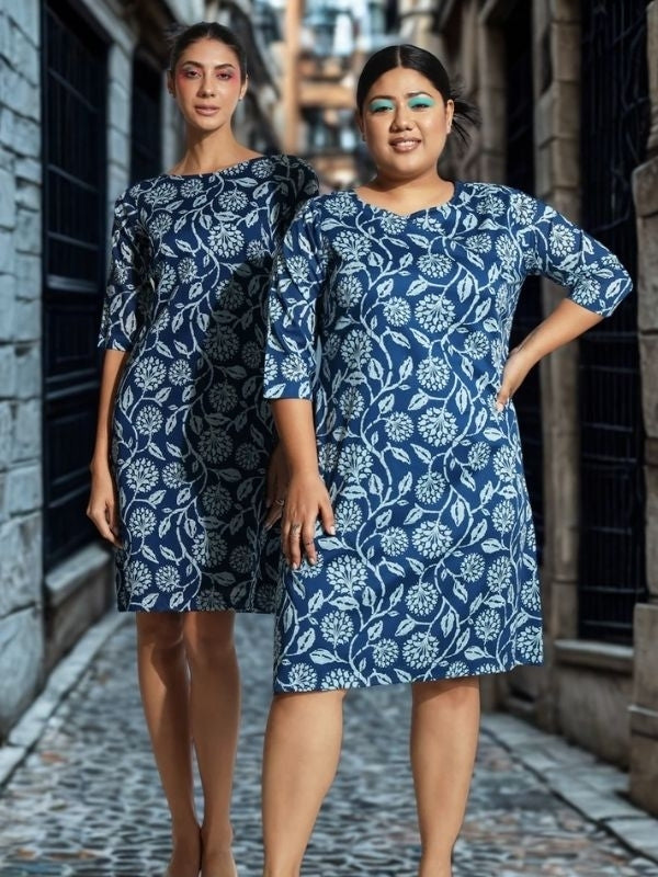 Women Floral Printed A-Line Dress