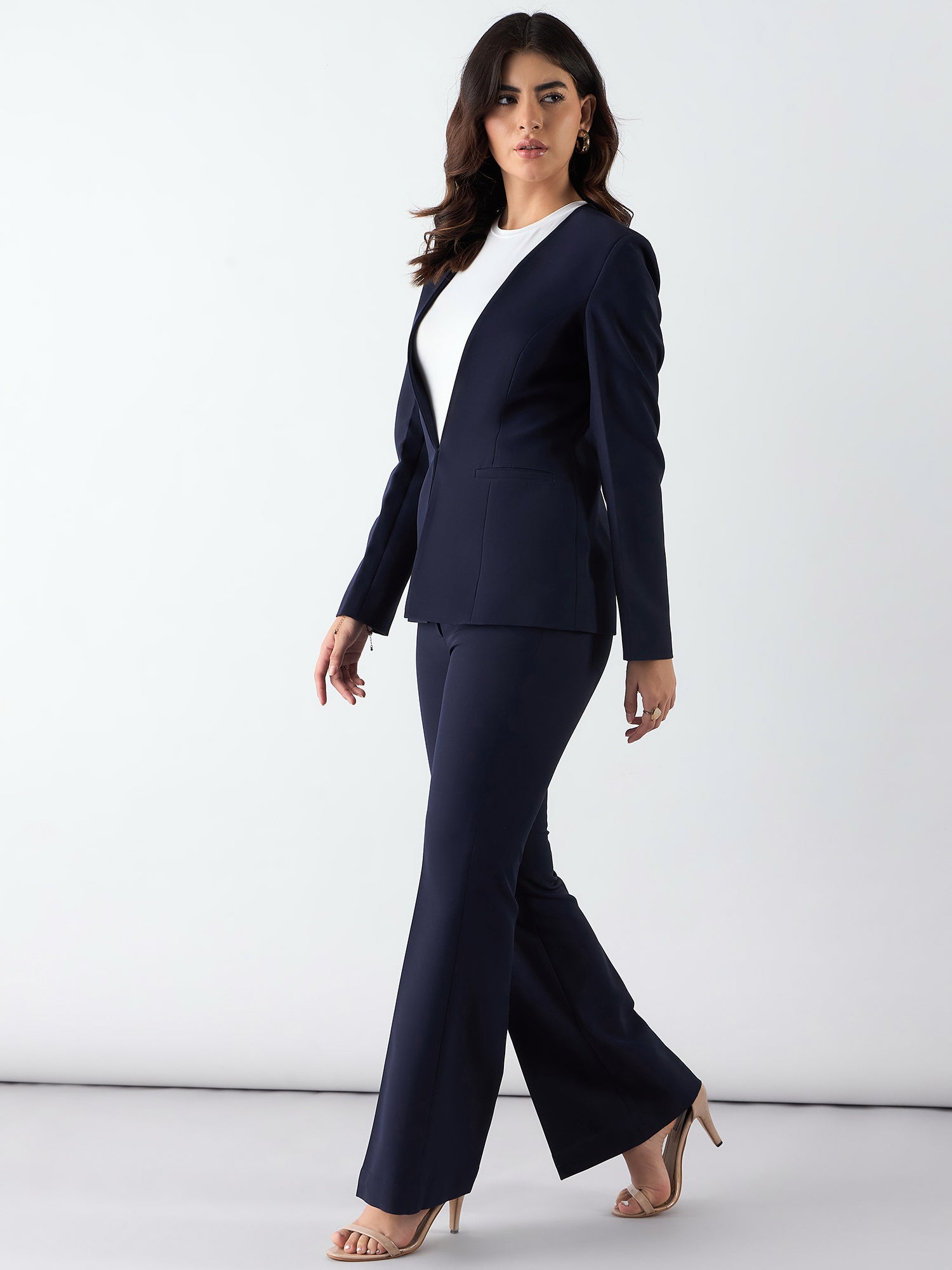 Women Single-Breasted Two-Piece Suit
