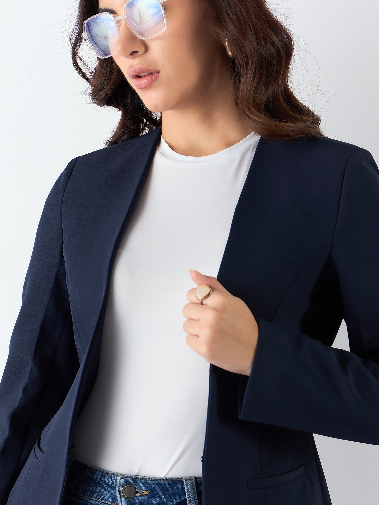 Women Single-Breasted Two-Piece Suit