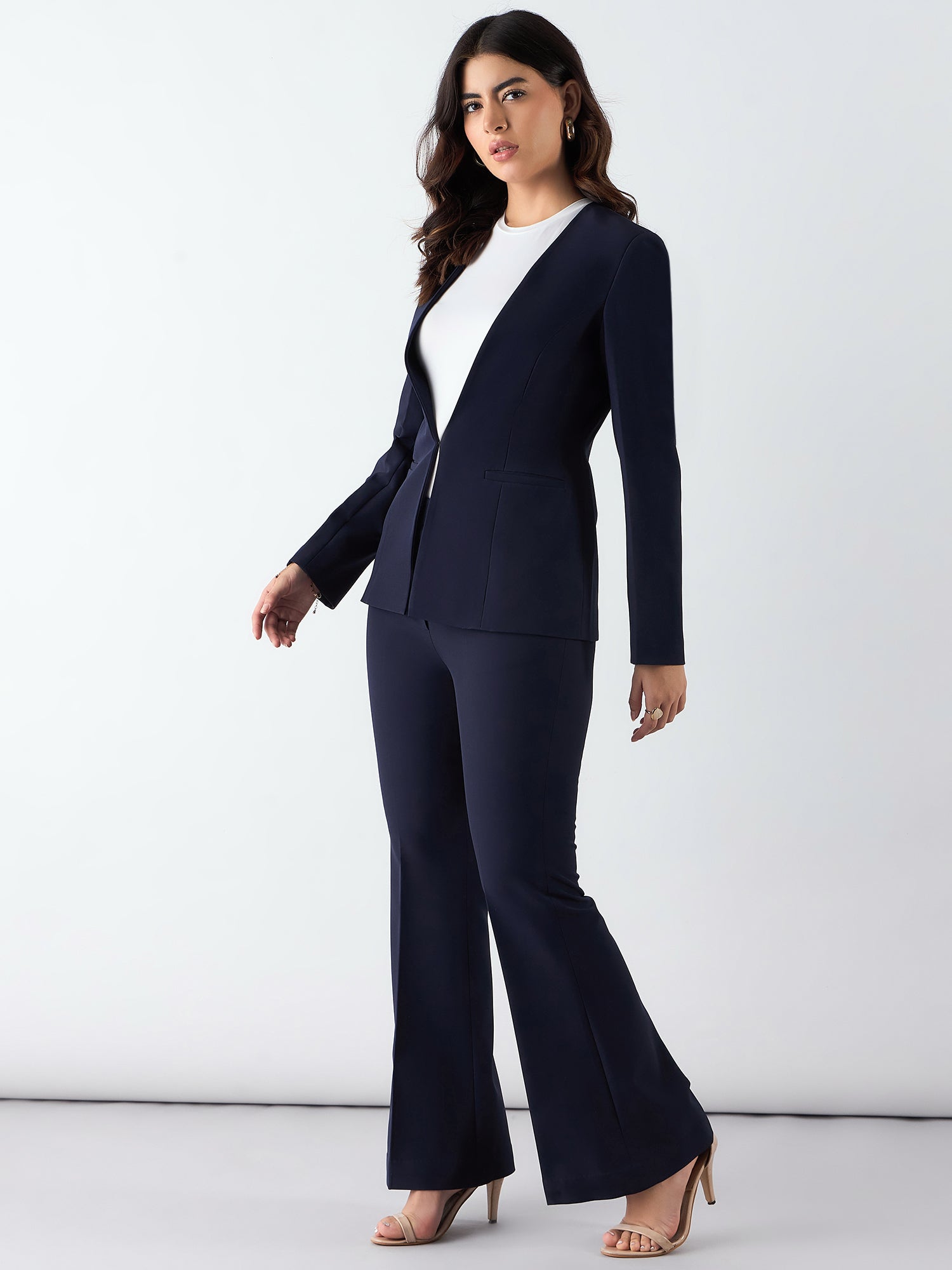 Women Single-Breasted Two-Piece Suit