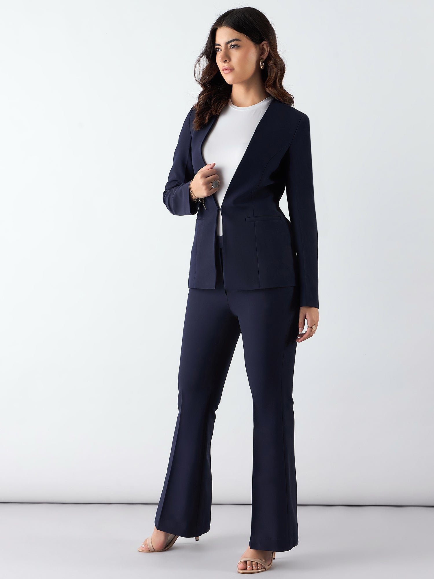 Women Single-Breasted Two-Piece Suit