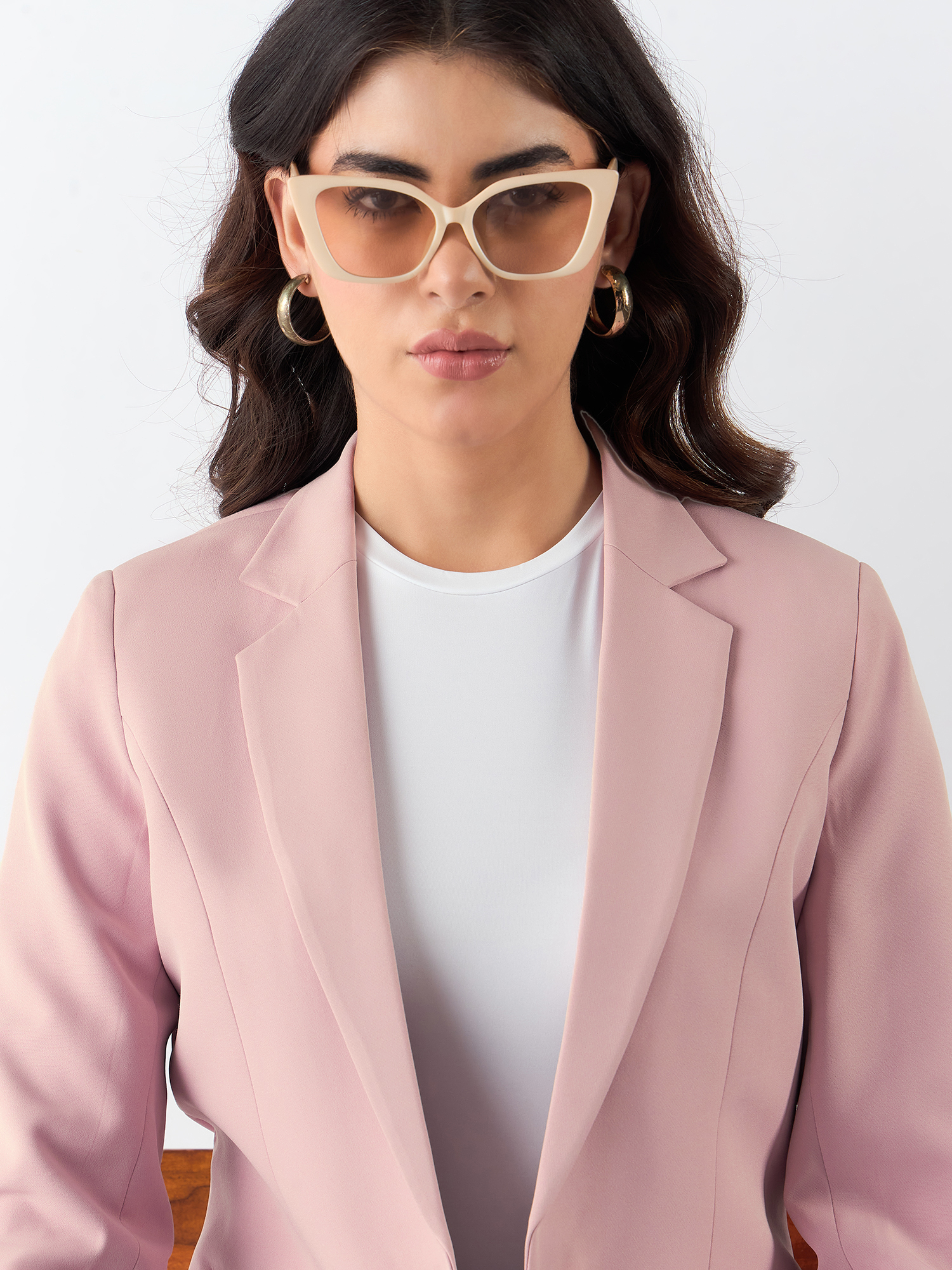 Women Single-Breasted Two-Piece notched lapel Collar Formal Suit