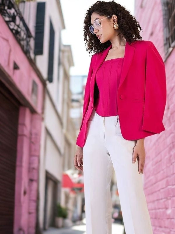 Women Mid-Rise Straight Fit Chinos