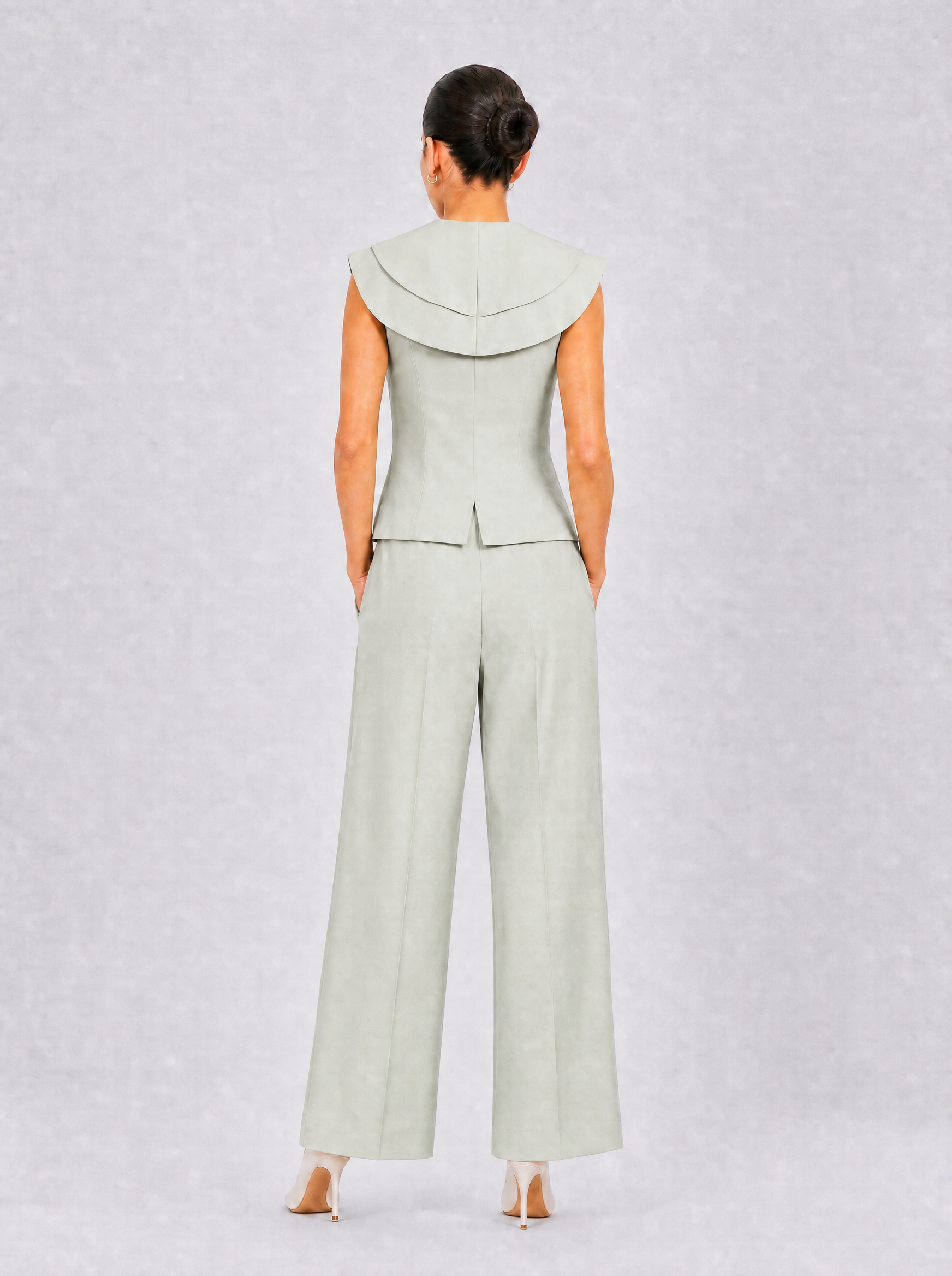 Women Sage Green Co-ord Set