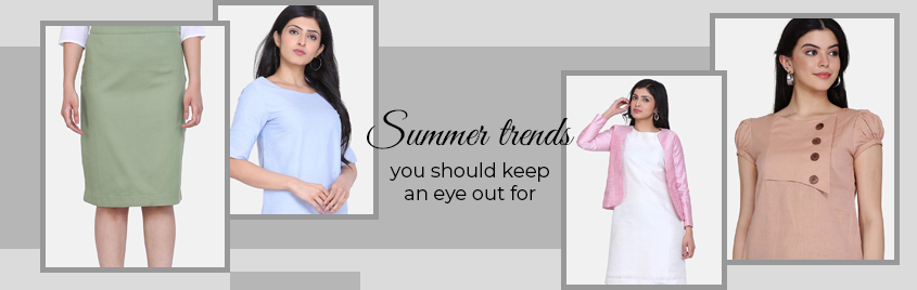 Summer trends you should keep an eye out for
