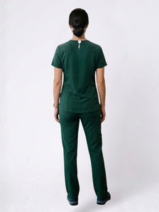 Women Green Scrub Set