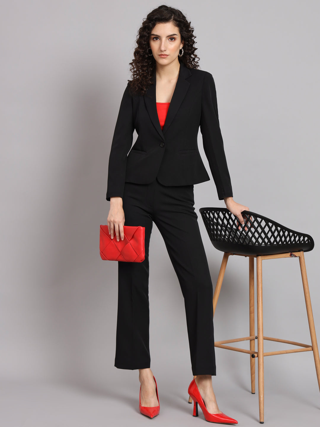 Free shipping New 2013 latest coat pant designs suits for women sets  elegant OL Formal suit M L XL