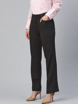 Crepe Top With Regular Fit Trouser