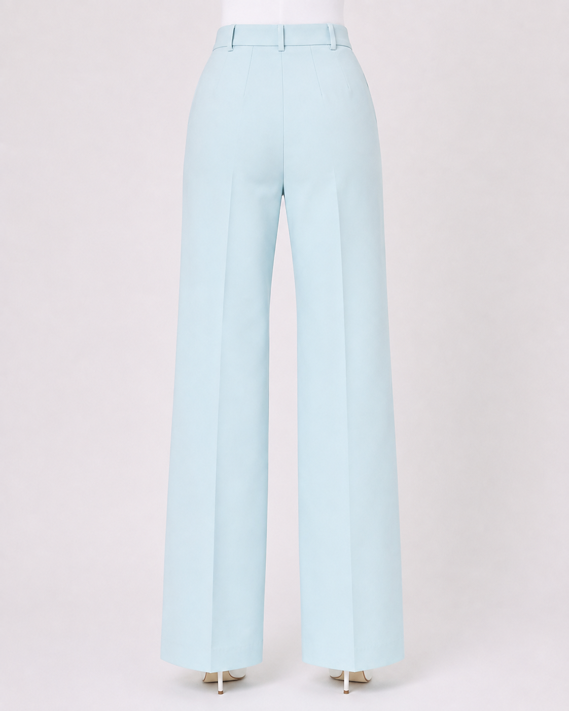 Women Blue Tailored Trouser