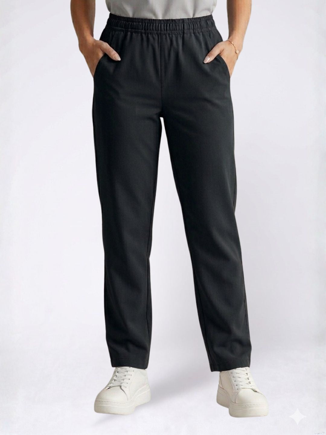 Women Navy Blue Scrub Set