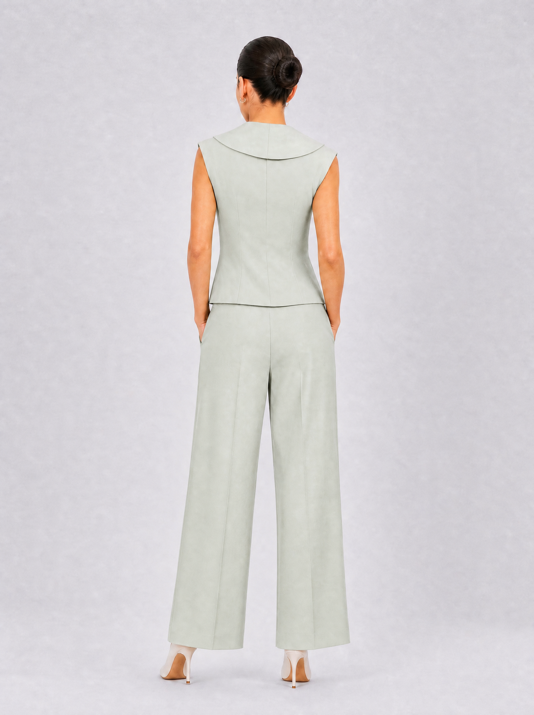 Women Sage Green Co-ord Set