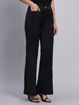 Women Silver Satin Single Breasted Formal Pantsuit