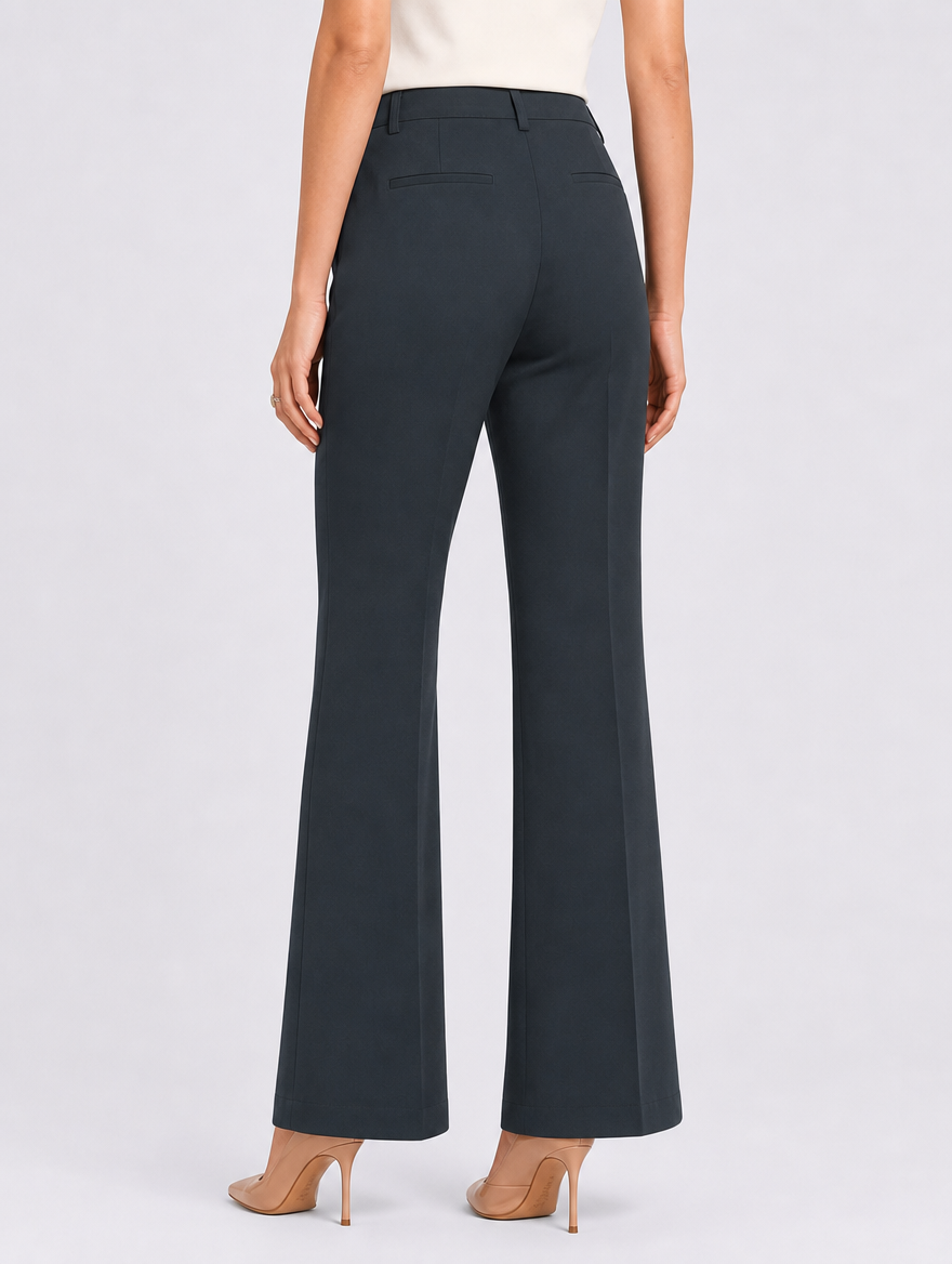 Womens Grey Formal Pantsuit