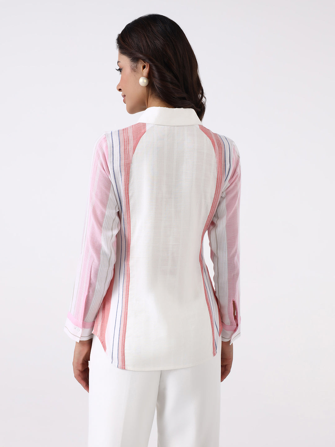 Women White Classic Collar Shirt