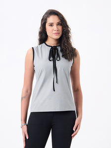 Women Black Printed Top