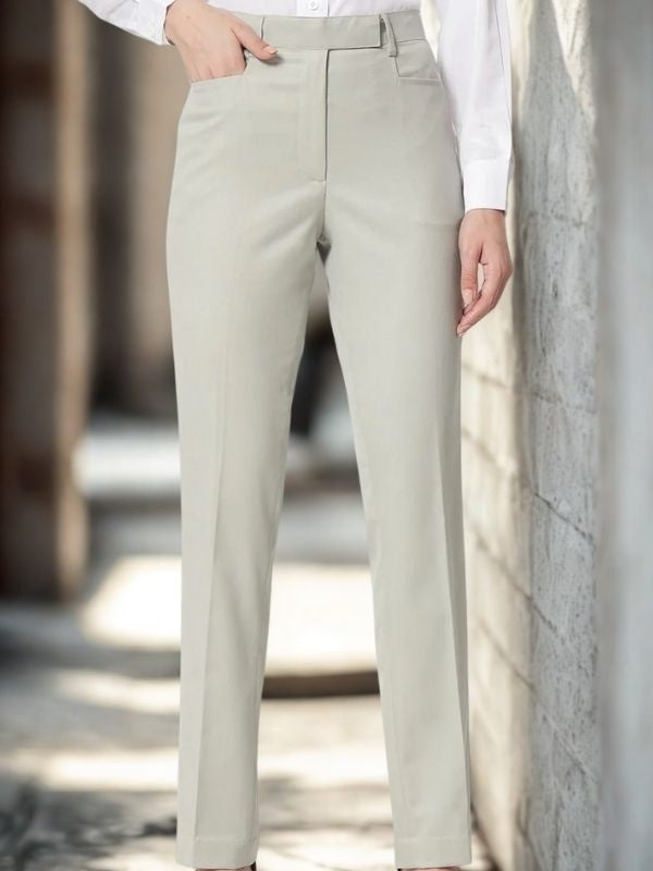 Women Original Regular Fit Mid-Rise Formal Trousers