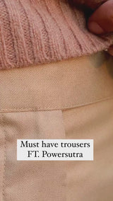 Women’s Regular Pants - Bamboo Beige